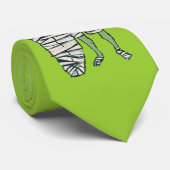 Surfende Halloween-Mama Krawatte (Gerollt)