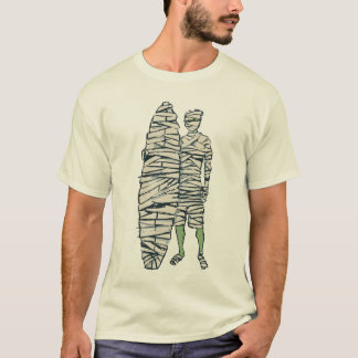 Surfende Halloween-Mama T-Shirt