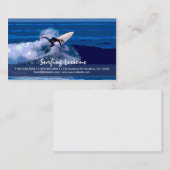 Surfende kundengerechte Visitenkarten der Visitenkarte (Vorne/Hinten)