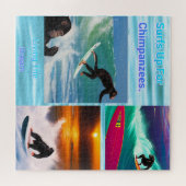Surfende Schimpansen, Puzzle (Horizontal)