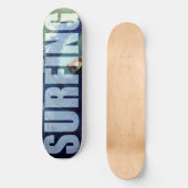 Surfende Skateboard (Vorderseite)