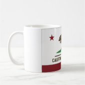 Surfender Bär Kaliforniens Kaffeetasse (Links)