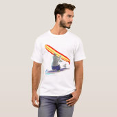 surfender Elefant T-Shirt (Vorne ganz)