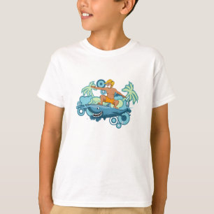 Surfender Haifisch T-Shirt