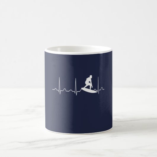 SURFENDER MANN-HERZSCHLAG KAFFEETASSE (Mittel)