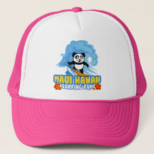 Surfender Panda Mauis Truckerkappe