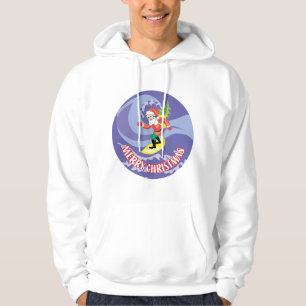 Surfender Sankt-Typ Hoodie