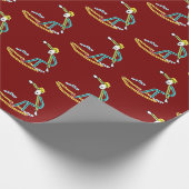 Surfender Stockmann Geschenkpapier (Ecke)