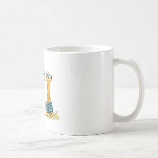 Surfendes Meercats Kaffeetasse