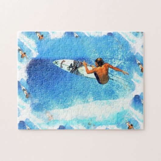 Surfendes Puzzlespiel 1-1B Puzzle (Horizontal)