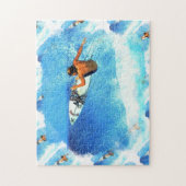 Surfendes Puzzlespiel 1-1B Puzzle (Vertikal)