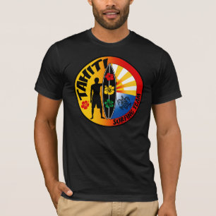 Surfendes Shirt Tahitis