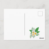 Surfer Adventure Abschluss Vielen Dank Foto Postkarte (Rückseite)