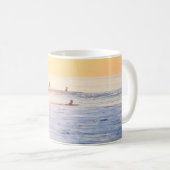 Surfer am Strand Kaffeetasse (VorderseiteRechts)