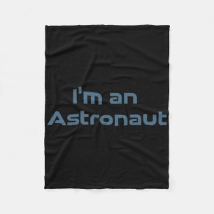 Surfer Astronaut Retro Weltraumwelle Lustig Kosmis Fleecedecke