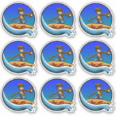 Surfer Aufkleber (Vorderseite)