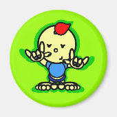 SURFER BABY Magnet (Vorne)