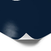 Surfer Beach Surfen Poster (Ecke)