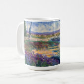 Surfer bei der Wharf-Tasse Kaffeetasse (Vorderseite Links)