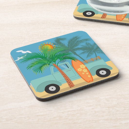 Surfer Beverage Coaster Getränkeuntersetzer (Linke Seite)