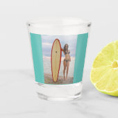 SURFER BIKINI GIRL SHOT GLASS GLASSEN SCHNAPSGLAS (Vorderseite)