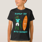 Surfer Birthday Shirt (Vorderseite)
