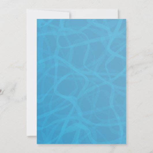 Surfer Boy Birthday Party Einladung (Rückseite)