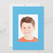 Surfer Boy Geburtstagsfeier Einladung (Rückseite)