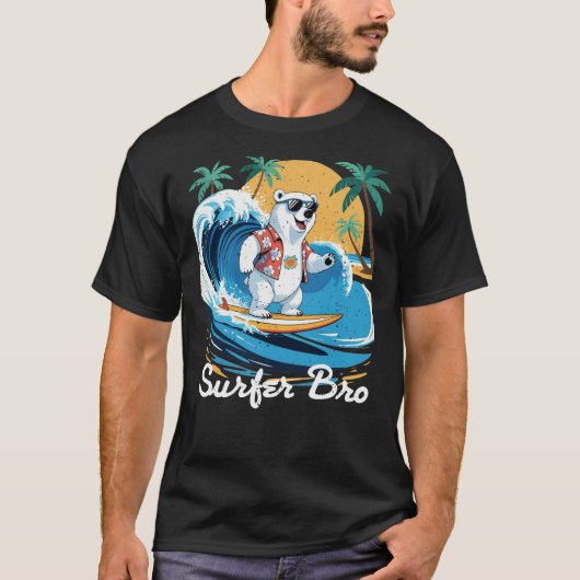 Surfer Bro T-Shirt (Vorderseite)