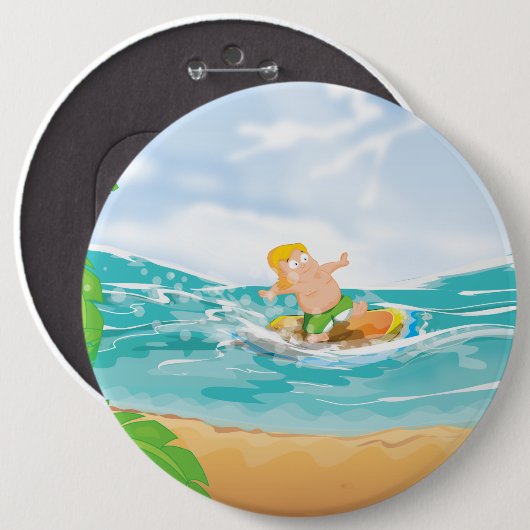 Surfer Button (Vorne & Hinten)