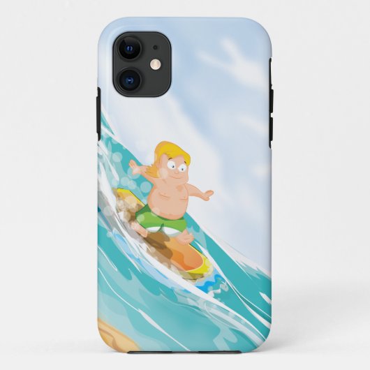 Surfer Case-Mate iPhone Hülle (Rückseite)