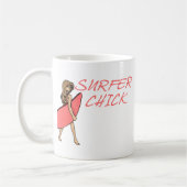 Surfer Chick Kaffeetasse (Links)