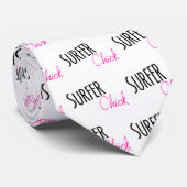 Surfer Chick Krawatte (Gerollt)