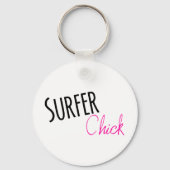 Surfer Chick Schlüsselanhänger (Vorderseite)