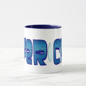 Surfer Chick Tasse (Zentrum)