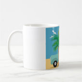 Surfer Coffee Tasse (Links)