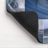 Surfer-Collagen-Vertikale Mousepad (Ecke)