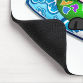 Surfer Cow Mousepad (Ecke)