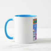 Surfer Cup "Malibu Beach" Tasse (Links)
