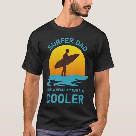 Surfer dad  - Surfing T-Shirt (Vorderseite)