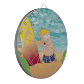 Surfer Dartscheibe (Vorderseite Links)