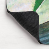 Surfer, der die Rohrwelle in Hawaii Mousepad surft (Ecke)