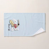 Surfer Design Badhandtuch Set (Handtuch)