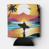 Surfer Dosenkühler (Rückseite)