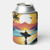 Surfer Dosenkühler (Kanne Rückseite)