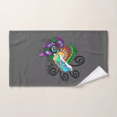 Surfer Dude Cartoon Badhandtuch Set (Handtuch)