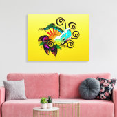 Surfer Dude Cartoon Leinwanddruck (Insitu (Wohnzimmer))