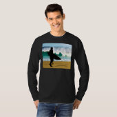 Surfer durch das Zerschmettern des Rohrs T-Shirt (Vorne ganz)
