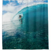 Surfer Duschvorhang (Vorderseite)