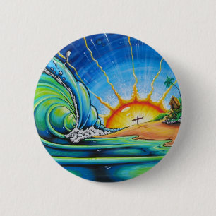 Surfer-Entwurf Button